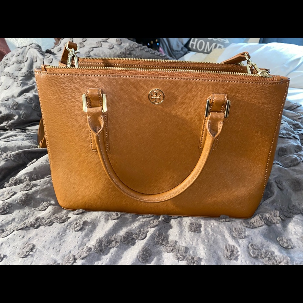 Tory Burch Double Zip Purse